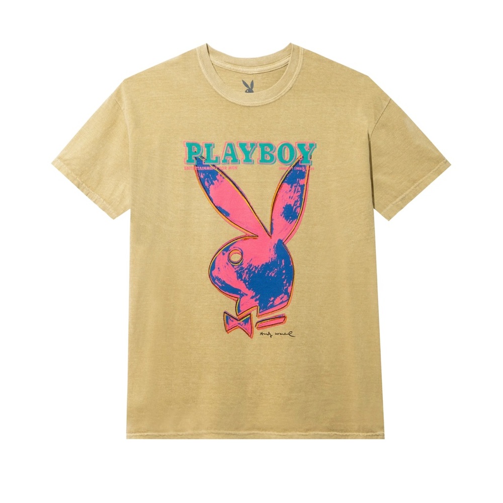 Urban Outfitters Playboy X Andy Warhol Logo Tee NWOT